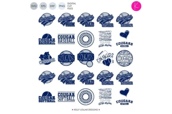 Download Cougars Baseball &amp; Softball Bundle - Premium Resources