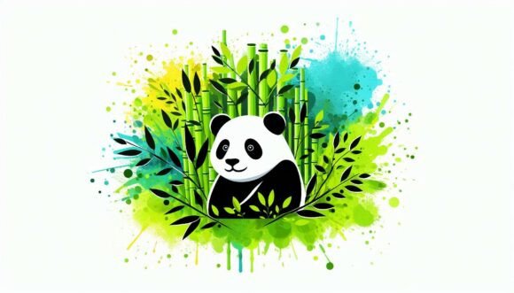 Download Vibrant Bamboo Panda - Bamboo panda Collection