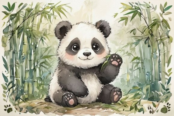 Download Bamboo Panda Forest Cartoon - Bamboo panda Collection