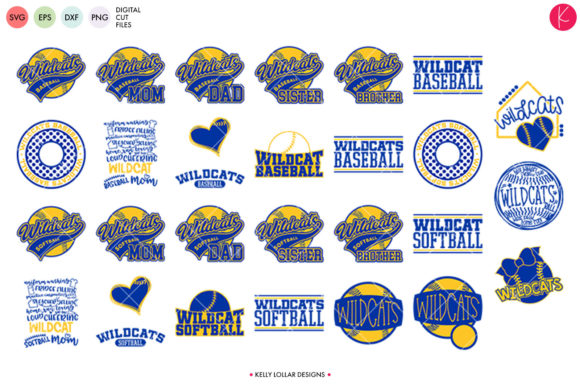 Download Wildcats Baseball &amp; Softball Bundle - Premium Bundle