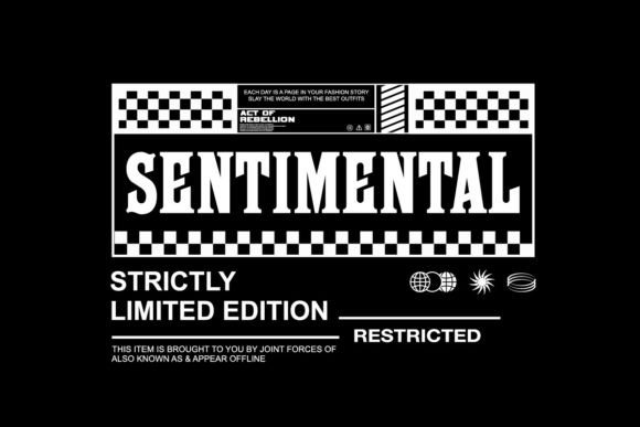 Download Sentimental Streetwear Tshirt Design - Sentimental Collection