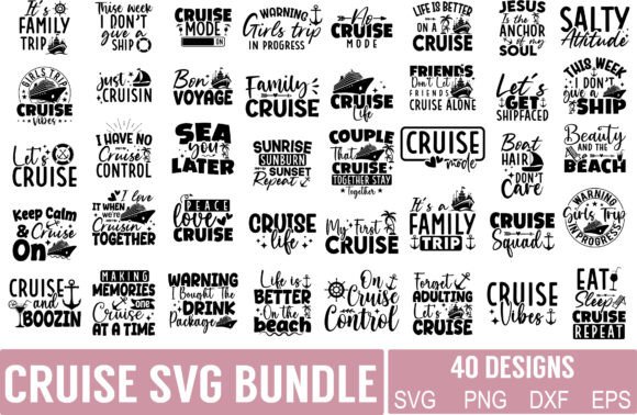 Download Cruise SVG Bundle, Family Trip Designs - Trip Collection
