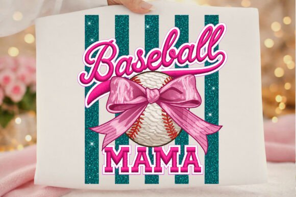 Download Baseball Mama Coquette Bow Game Day Png - Premium Resources
