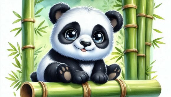 Download Bamboo Panda Forest Cartoon - Bamboo panda Collection