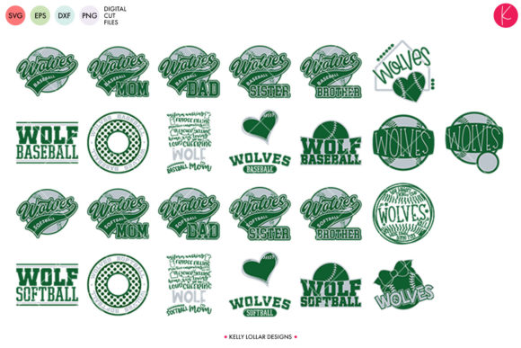 Download Wolves Baseball &amp; Softball Bundle - Premium Resources