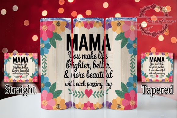 Download Elegant Sentimental Mama Life Tumbler - Sentimental Collection